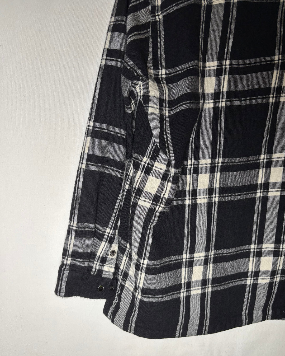 Lauren Ralph Lauren ブラック ウール チェック シャツジャケット 商品画像 9