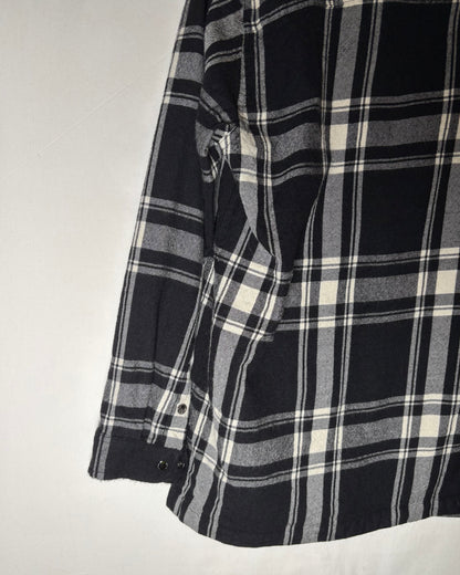 Lauren Ralph Lauren ブラック ウール チェック シャツジャケット 商品画像 9