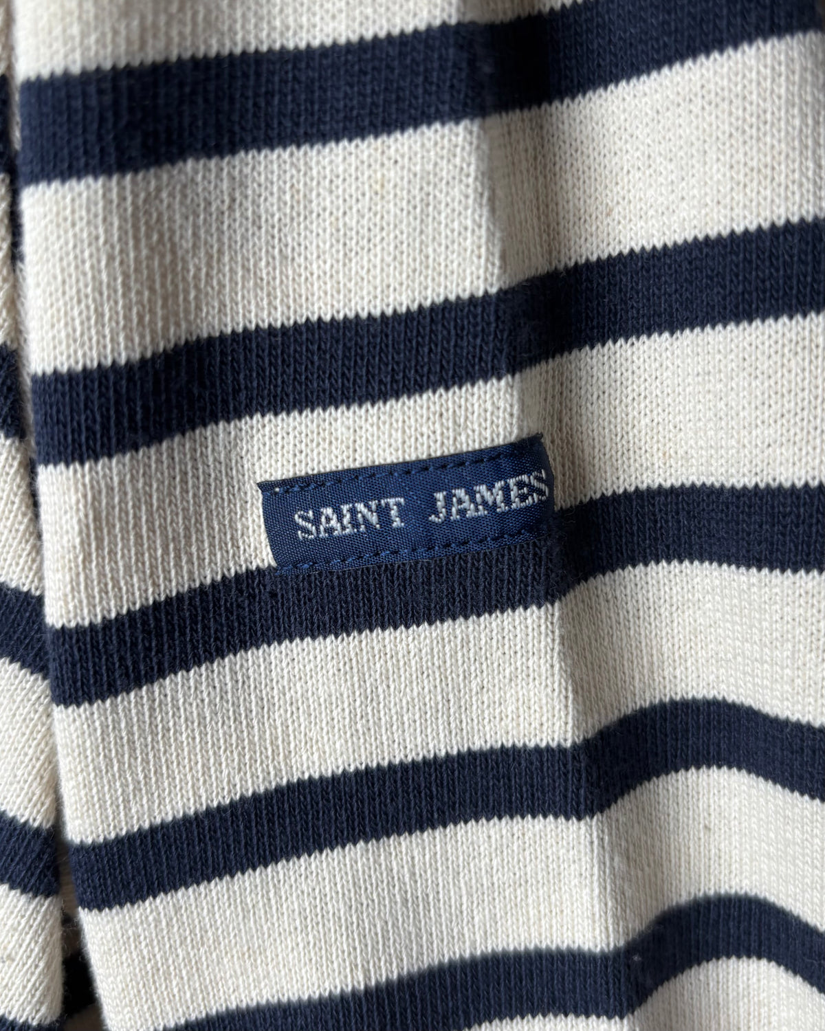 〈SAINT JAMES〉 L'Atelier Breton Stripe Long Sleeve Shirt Made in France