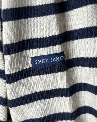 〈SAINT JAMES〉 L'Atelier Breton Stripe Long Sleeve Shirt Made in France