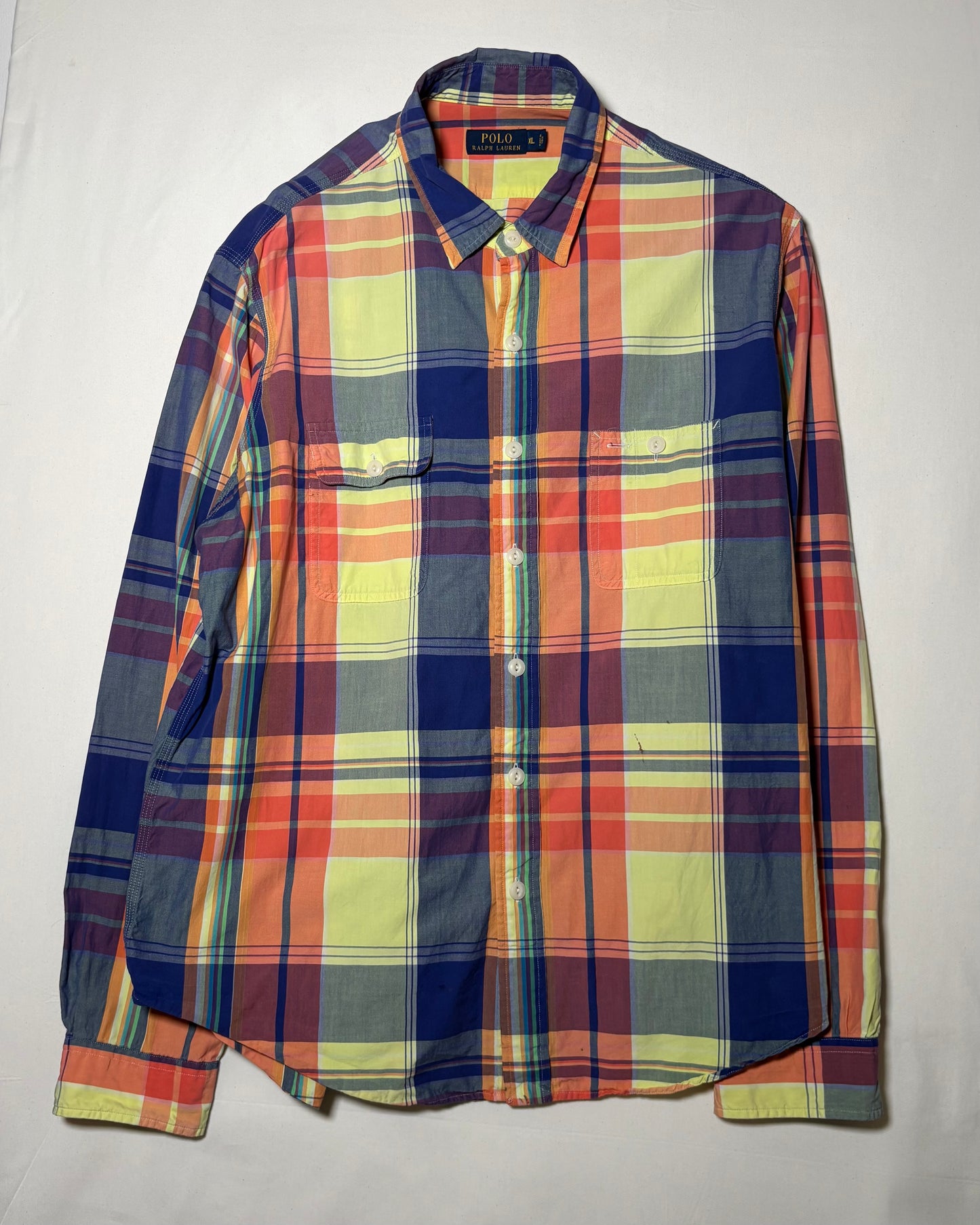 〈POLO Ralph Lauren〉Madras Check Work Shirt