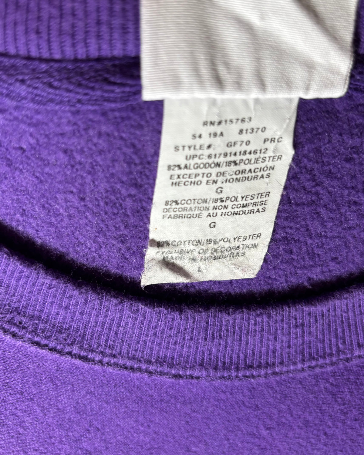 Champion パープル Reverse Weave クルーネックスウェット 商品画像 6
