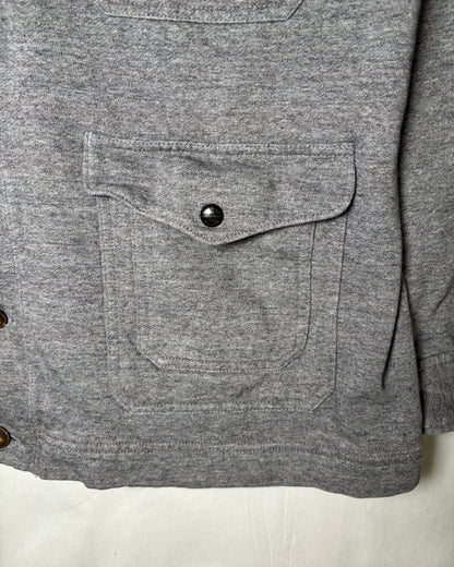 〈Polo Ralph Lauren〉 Shawl Collar Utility Cardigan Jacket Gray