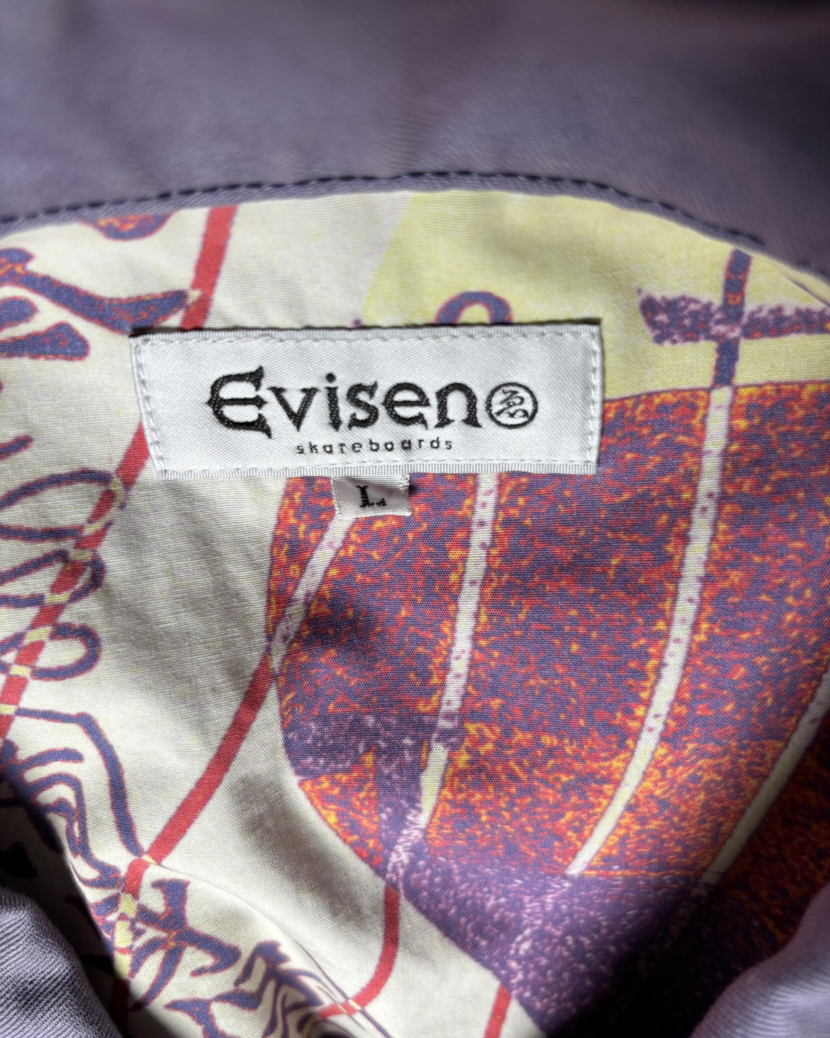 Evisen Skateboards 日本製 パープル ワークジャケット 商品画像 3