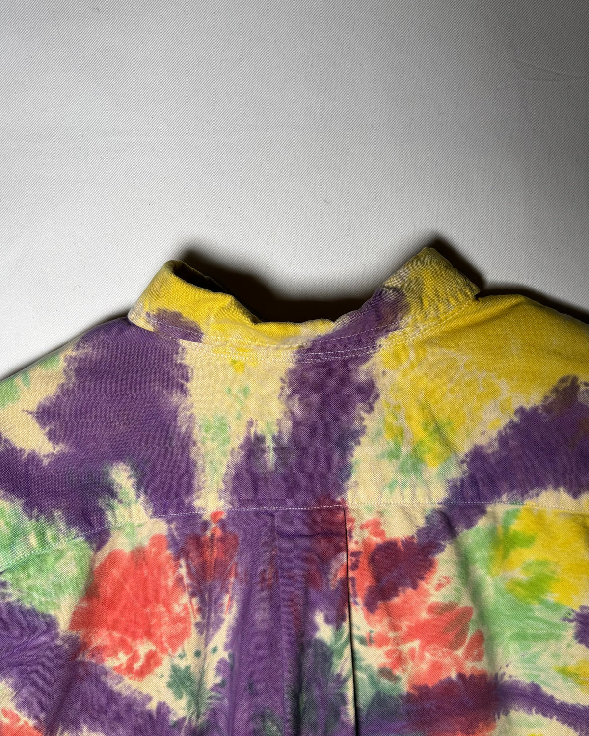 〈Ralph Lauren〉 Tie-Dye Button-Down Shirt Multi Color