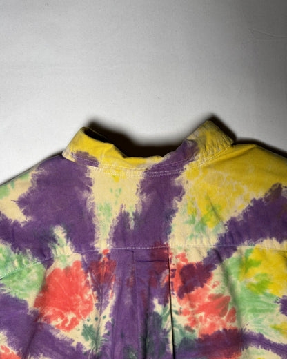 〈Ralph Lauren〉 Tie-Dye Button-Down Shirt Multi Color