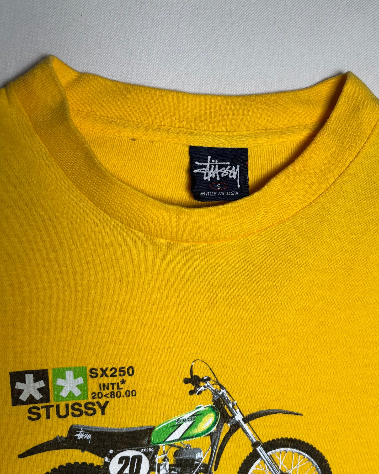 〈STUSSY〉 Motocross T-shirt
