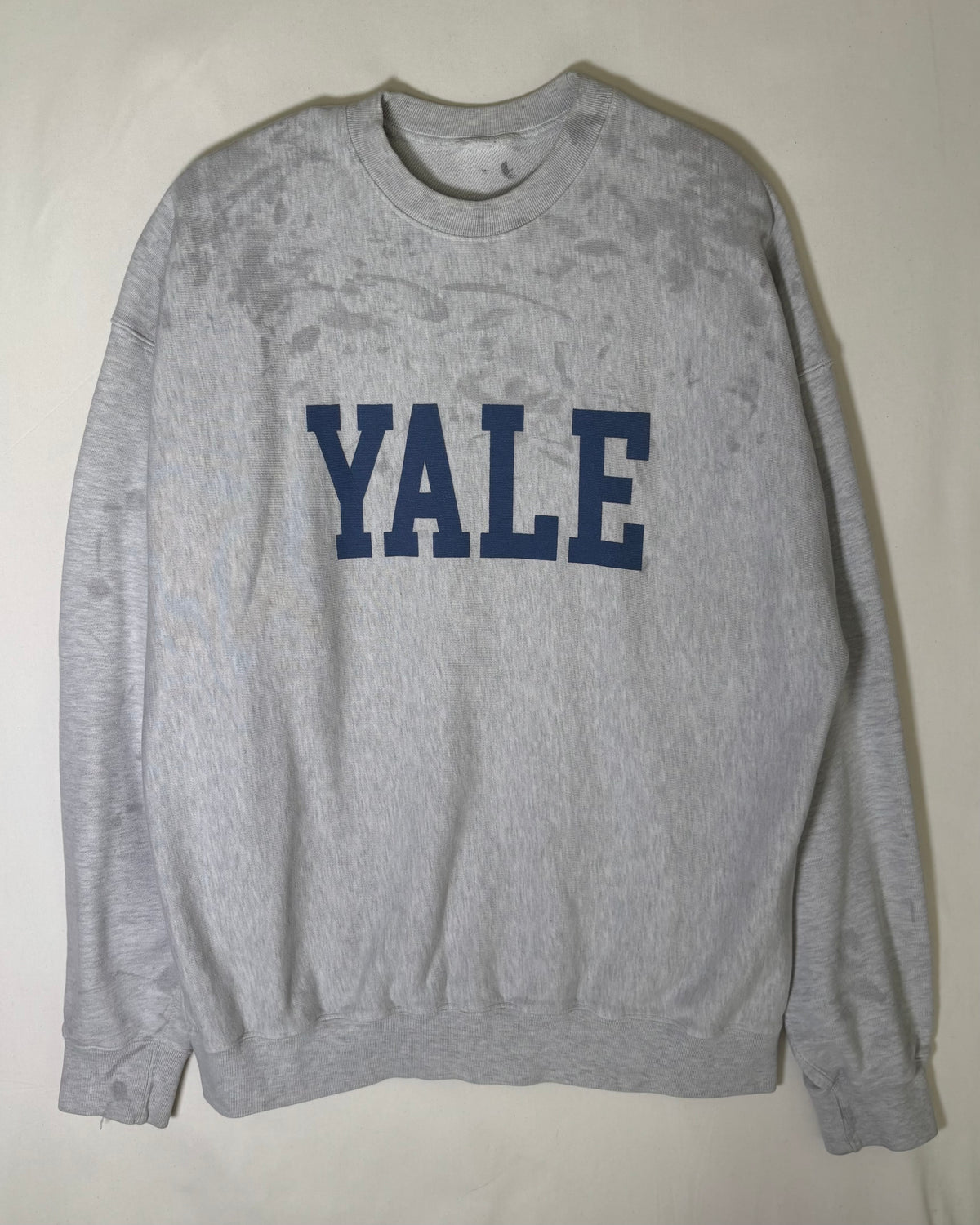 Yale Collegiate Oversized Sweatshirt Gray