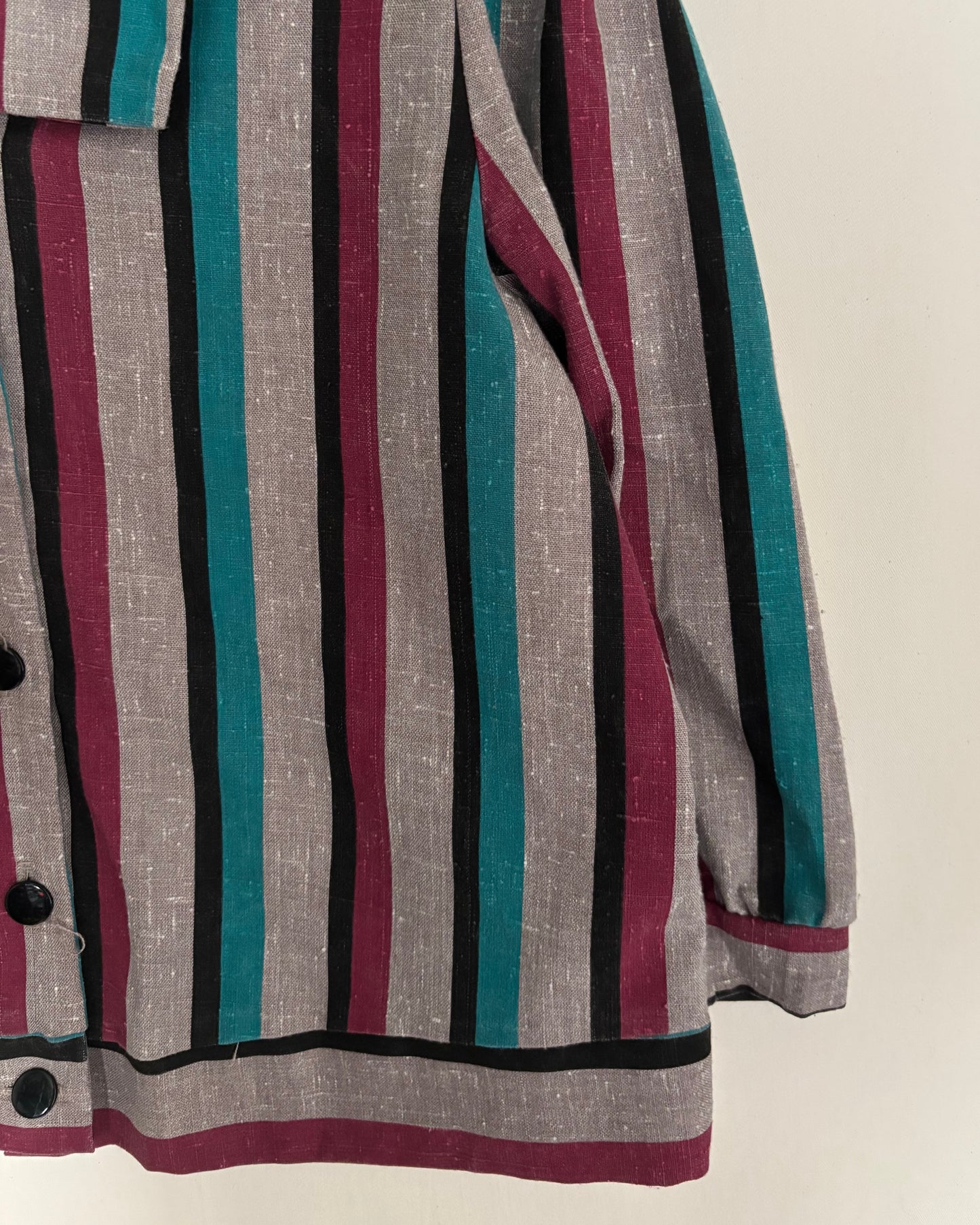 Made in USA Multi Stripe Jacket
