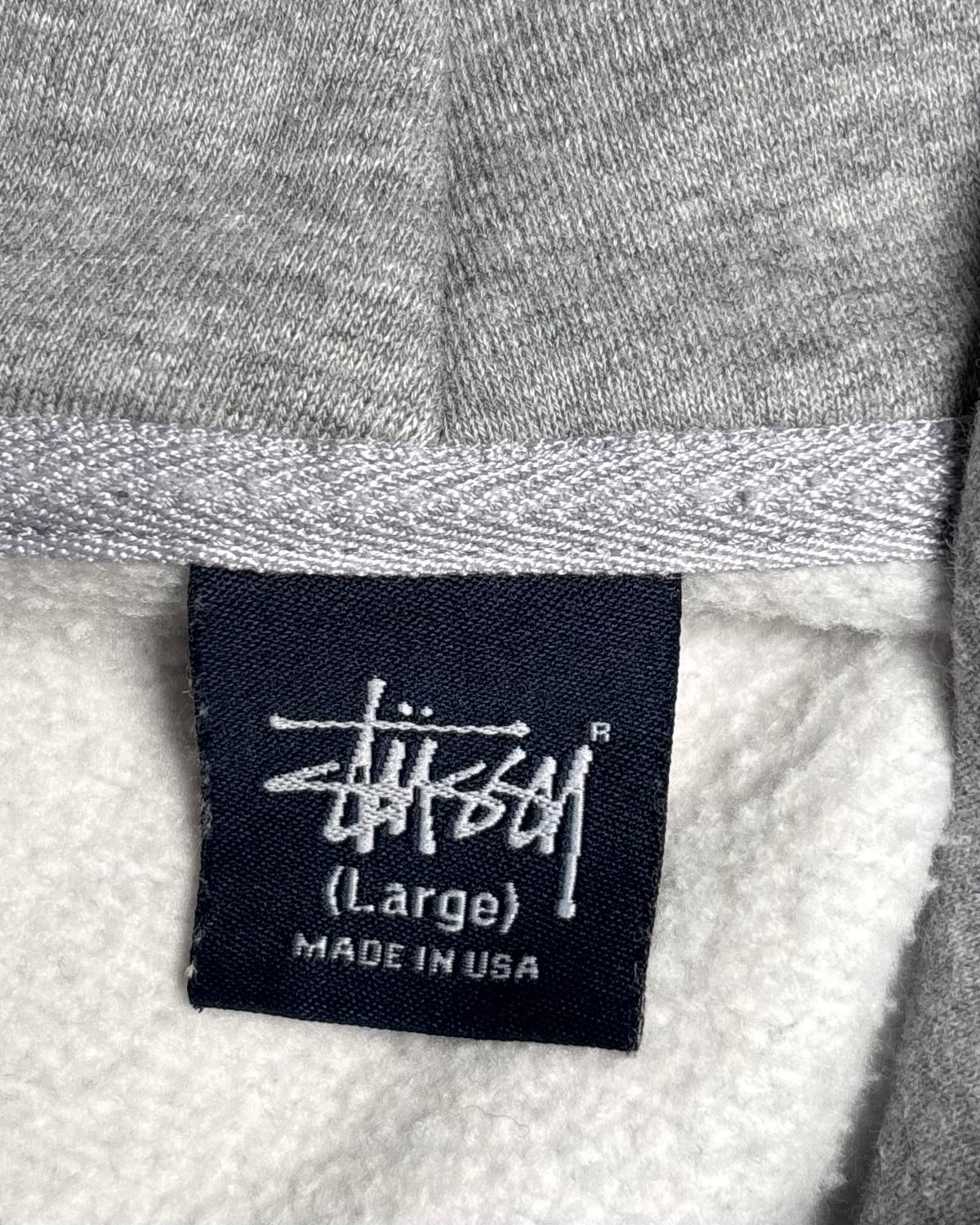 〈Stüssy〉 Stock Logo Pullover Hoodie Made in USA