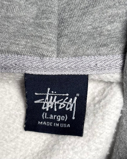 〈Stüssy〉 Stock Logo Pullover Hoodie Made in USA