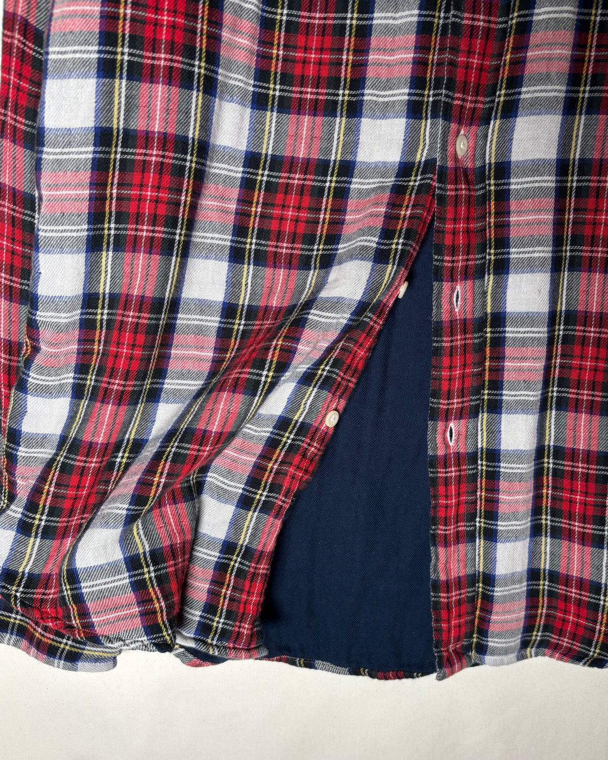 Ralph Lauren レッド ネイビー チェック ボタンダウンシャツ 商品画像 6