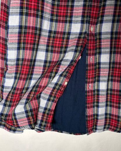 Ralph Lauren レッド ネイビー チェック ボタンダウンシャツ 商品画像 6
