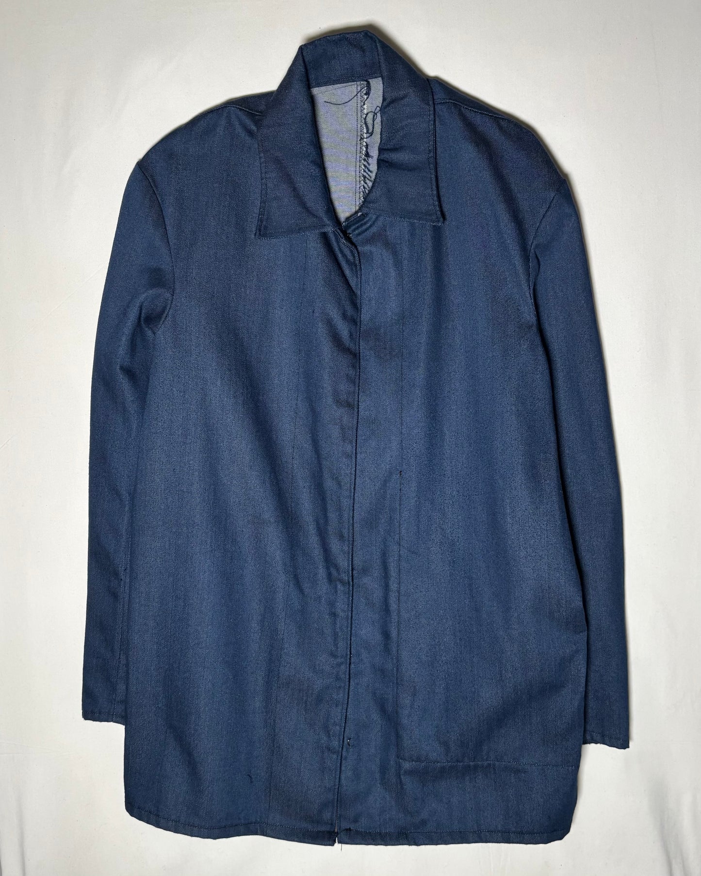 Denim Work Coat / Shop Coat