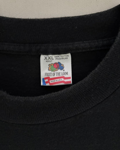 〈FRUIT OF THE LOOM〉 "South Central AHEC & HETC" Print T-Shirt USA Made