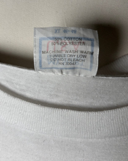 Scallop Graphic T-Shirt / Made in U.S.A. / White