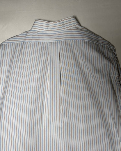〈Brooks Brothers〉Stripe Button Down Shirt
