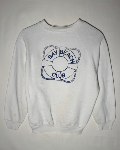 〈Sportswear〉 Bay Beach Club Raglan Sweatshirt Made in USA