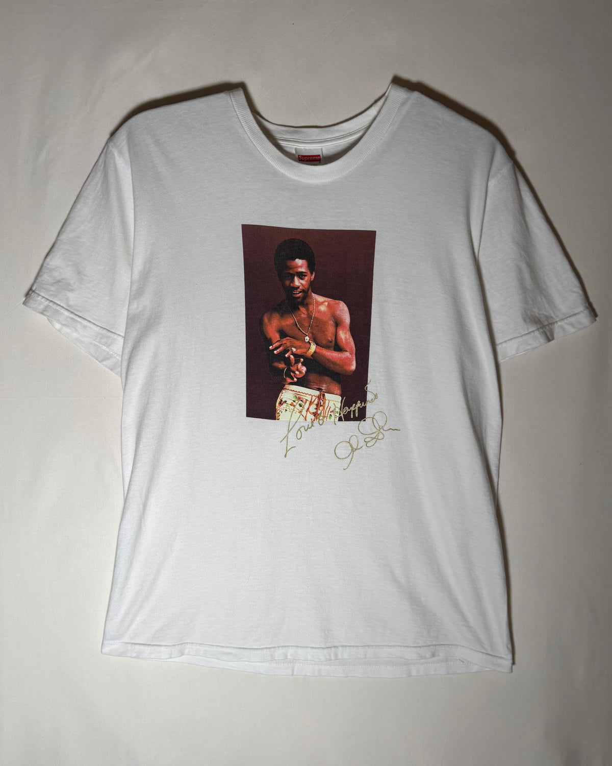 Supreme Al Green ホワイト Made in USA プリントTシャツ