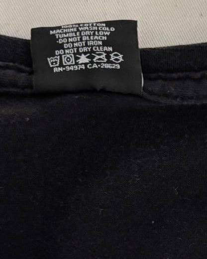 〈STUSSY〉 Face Logo Back Print T-Shirt