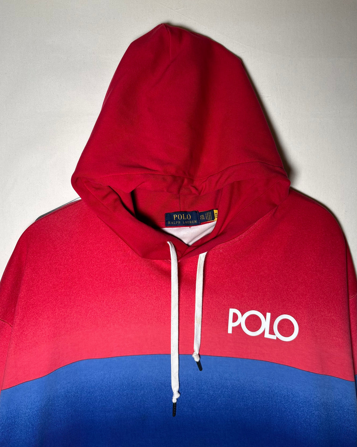 〈Polo Ralph Lauren〉 Gradient Color Block Pullover Hoodie