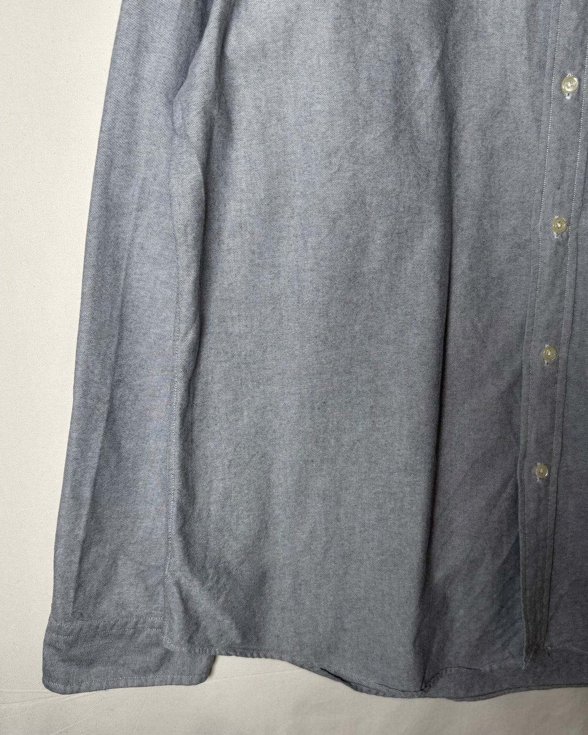 〈Ralph Lauren〉 Oxford Button-Down Shirt Gray