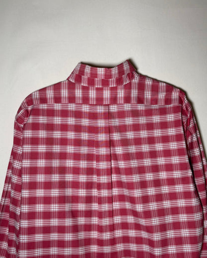 〈Brooks Brothers〉 Regent Fit Plaid Button-Down Shirt Red