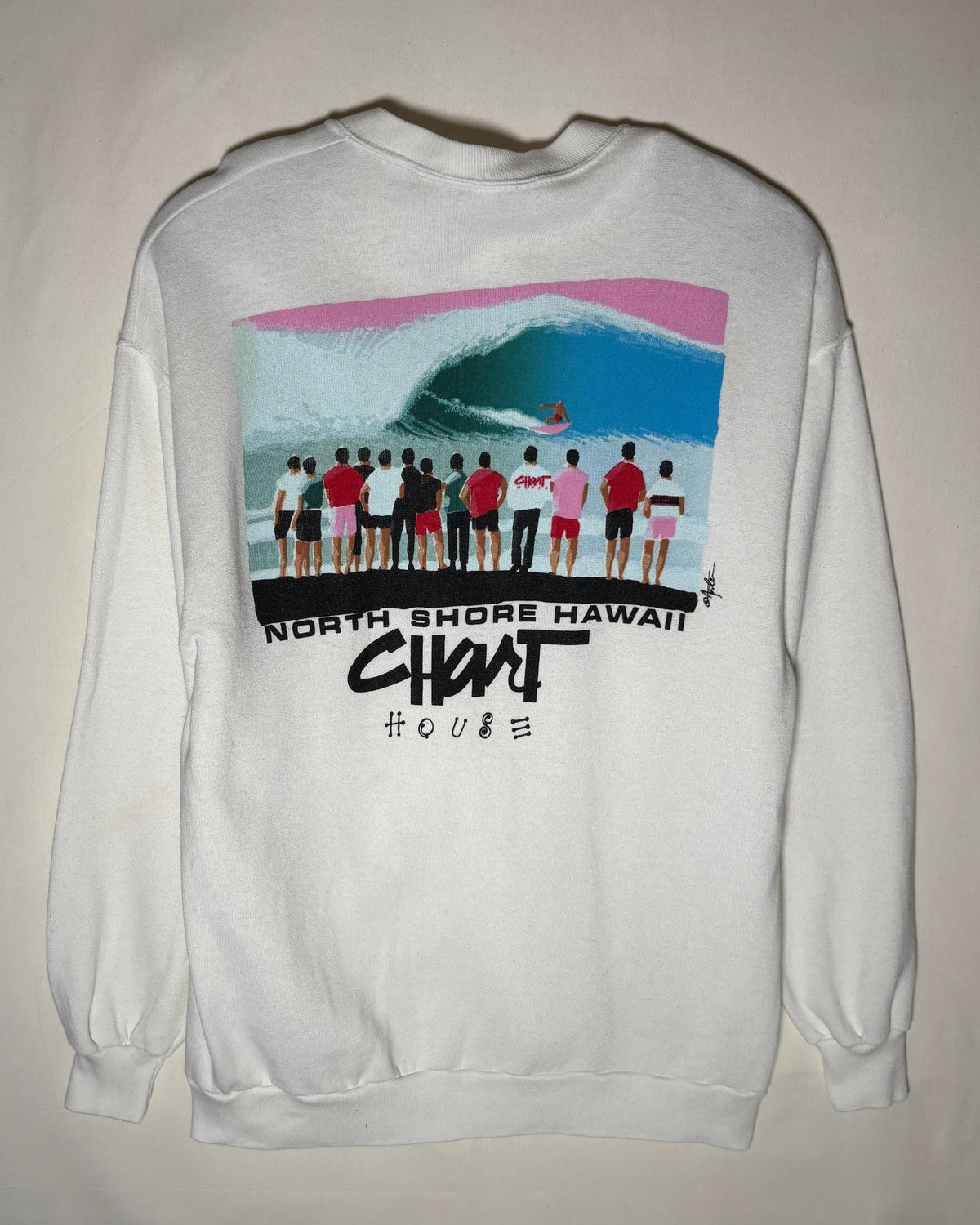 〈Chunt House〉 North Shore Hawaii Sweatshirt Made in USA
