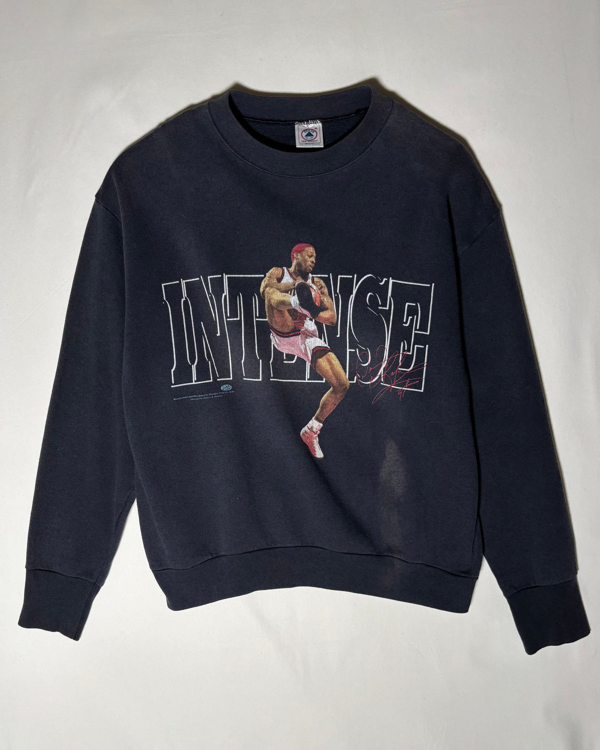 〈DELTA〉 1990s Dennis Rodman “INTENSE” Graphic Sweatshirt