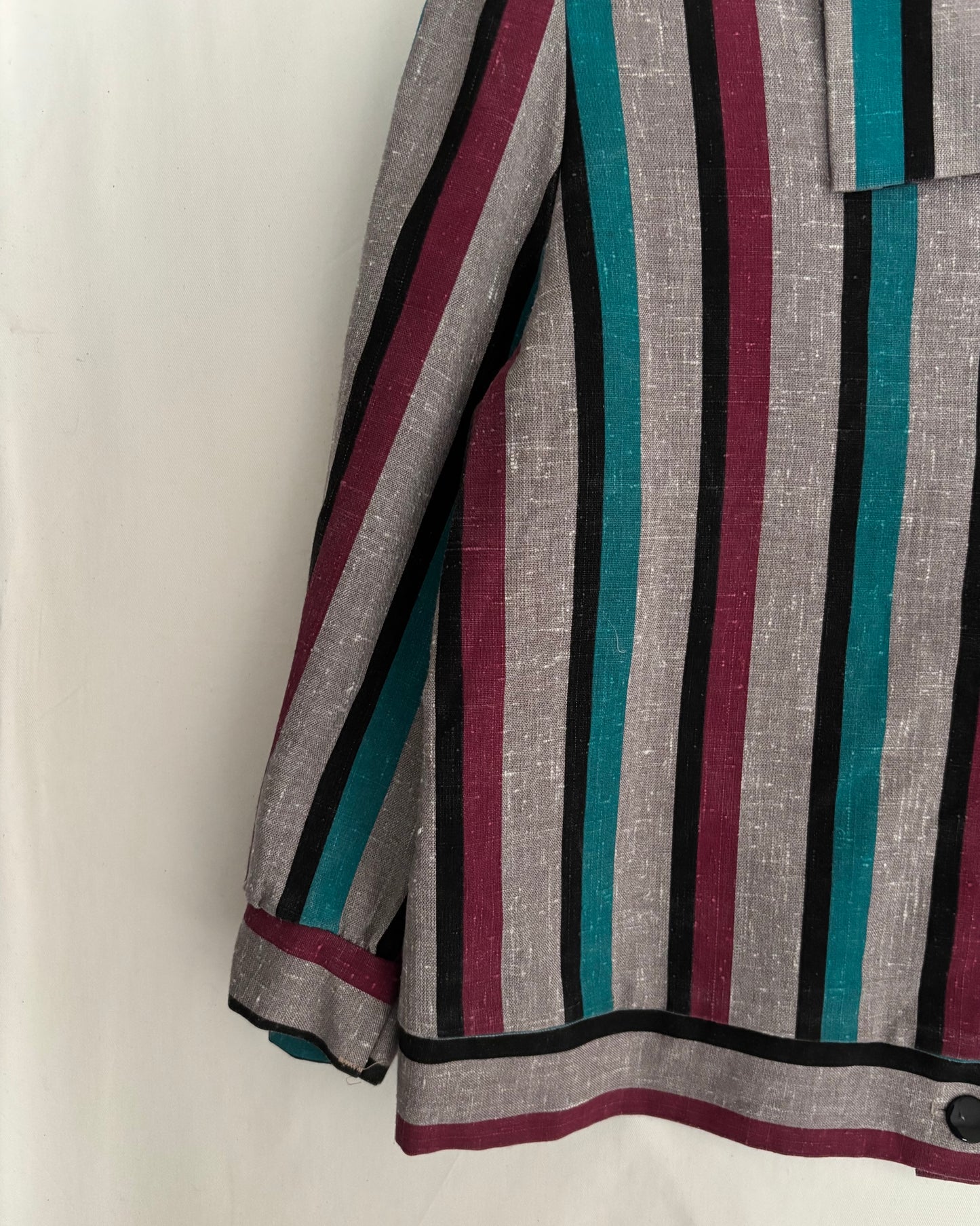 Made in USA Multi Stripe Jacket