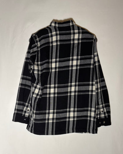 Lauren Ralph Lauren ブラック ウール チェック シャツジャケット 商品画像 7
