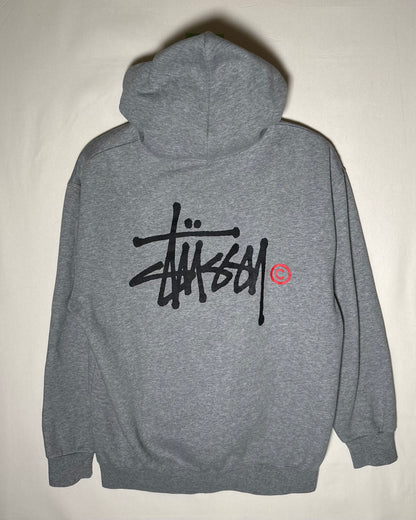 〈Stüssy〉 Stock Logo Pullover Hoodie Made in USA