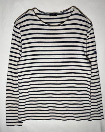 〈SAINT JAMES〉 L'Atelier Breton Stripe Long Sleeve Shirt Made in France