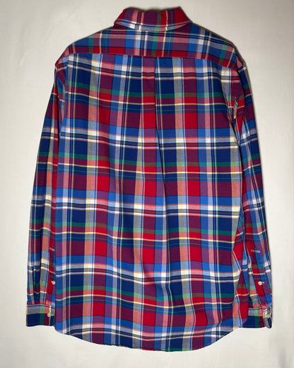 〈Ralph Lauren〉Multi Check Button Down Shirt