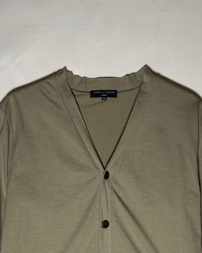 COMME des GARÇONS HOMME 日本製 オリーブ HCdGロゴ カーディガン 商品画像 2