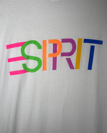Logo Print T-Shirt / Made in U.S.A. / White