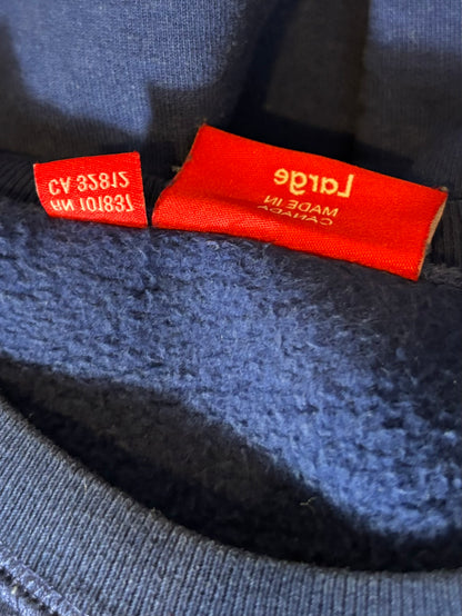 Supreme 13AW ブルー Sup クルーネックスウェット Made in Canada 商品画像 8