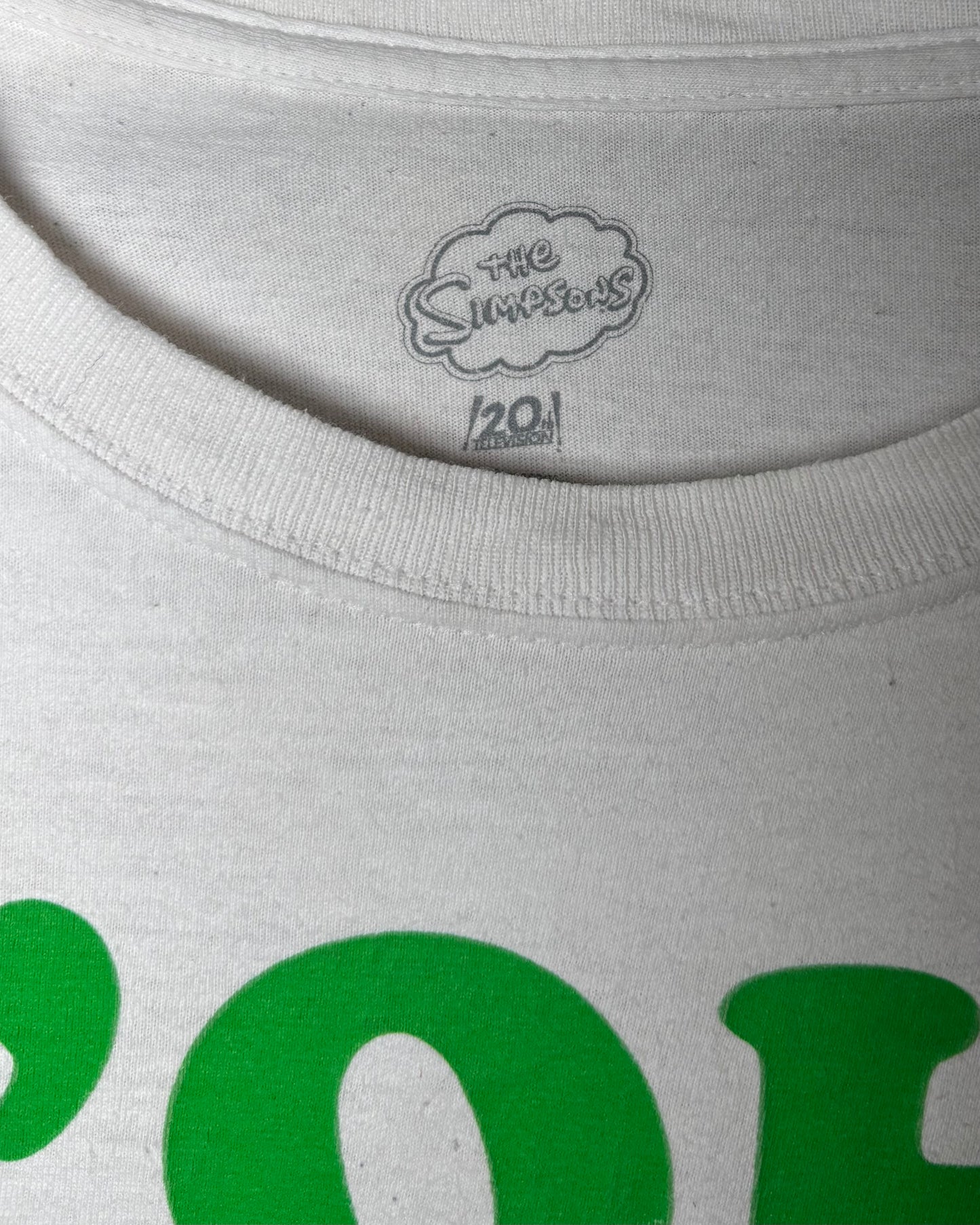 The Simpsons Homer Simpson “D’OH-HO-HO!” Christmas Print T-Shirt White
