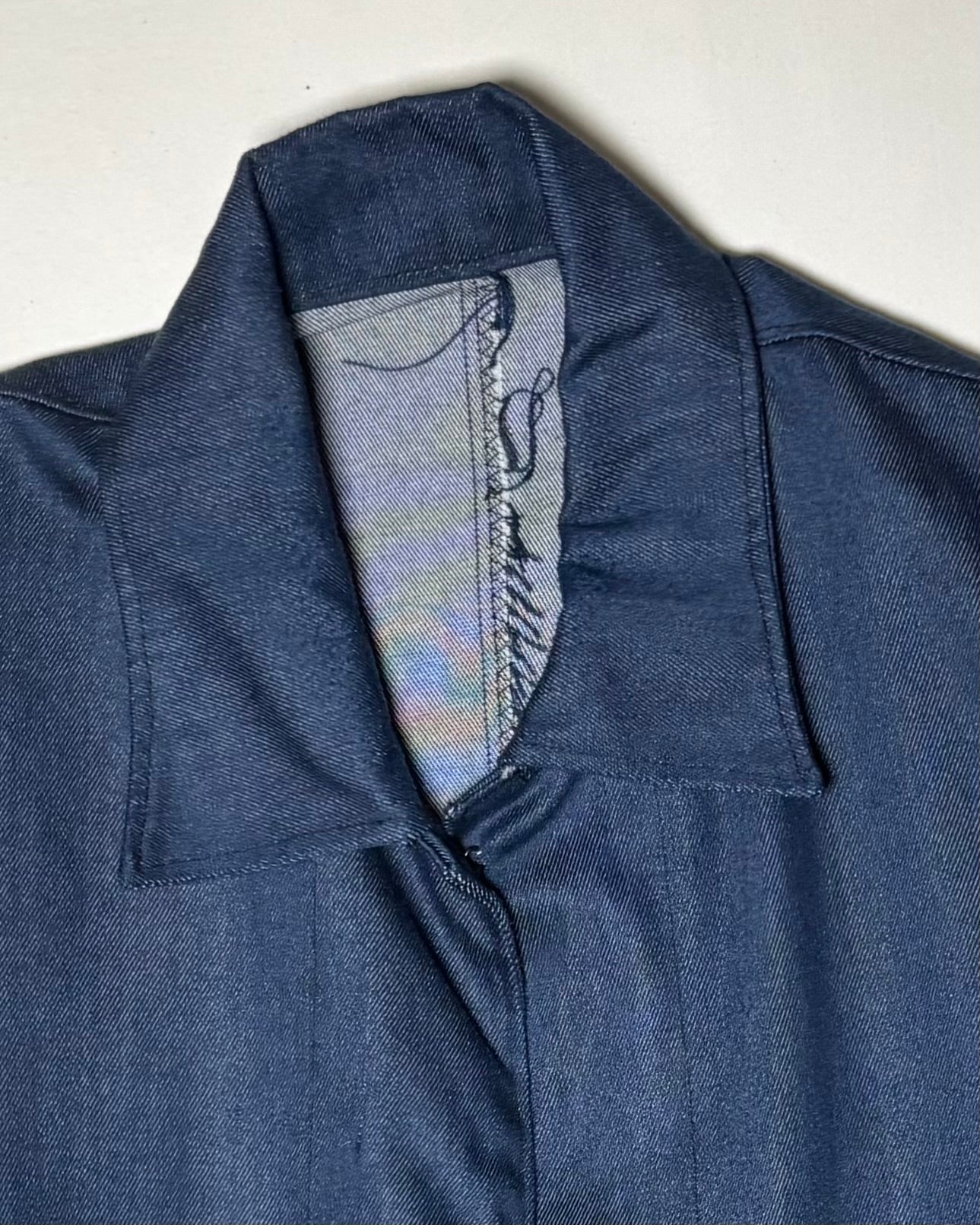 Denim Work Coat / Shop Coat