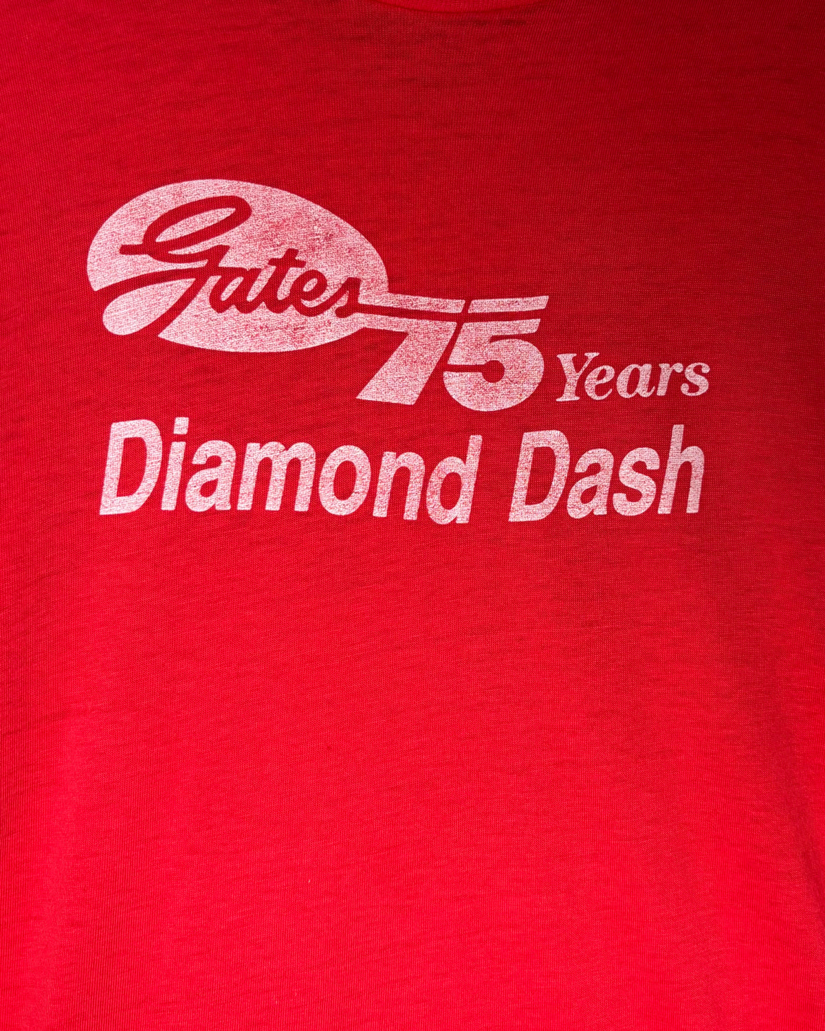 Hanes Gates 75 Years Diamond Dash Race プリントTシャツ Made in USA 商品画像 2