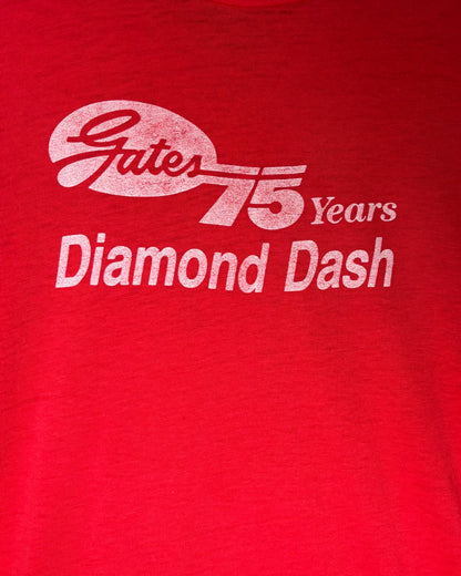 Hanes Gates 75 Years Diamond Dash Race プリントTシャツ Made in USA 商品画像 2