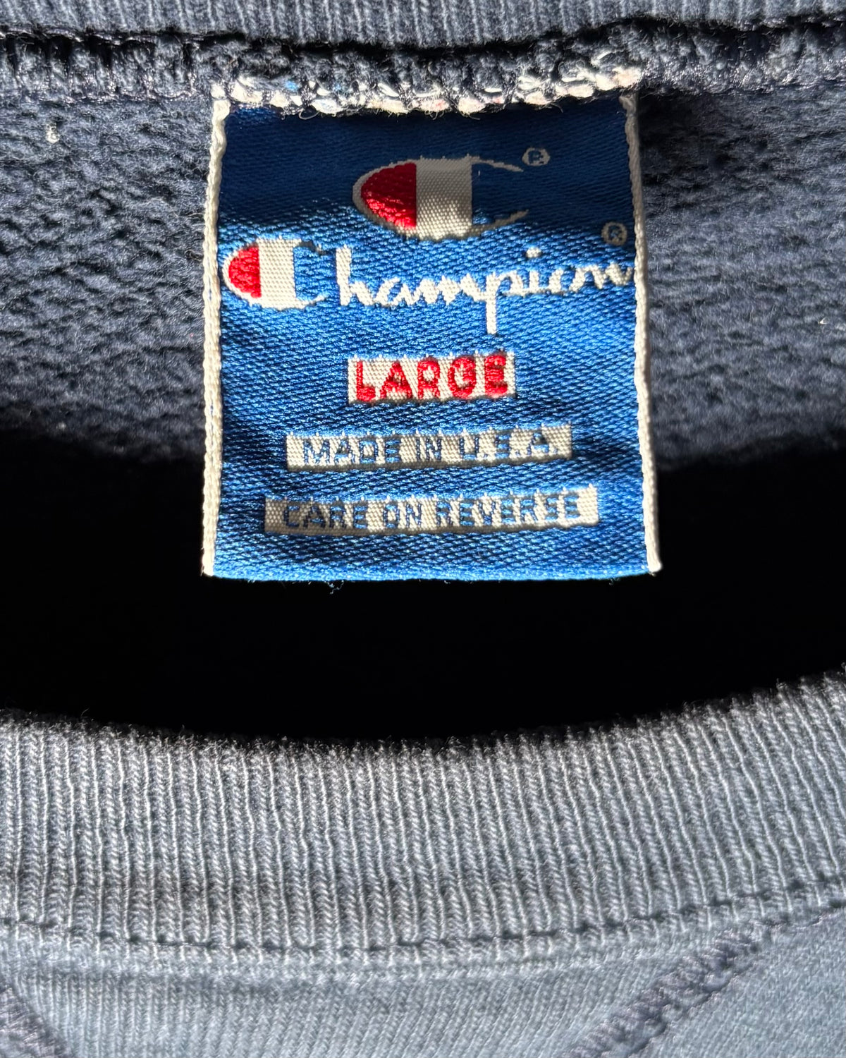 〈Champion〉 1990s Script Logo Crewneck Sweatshirt Made in USA