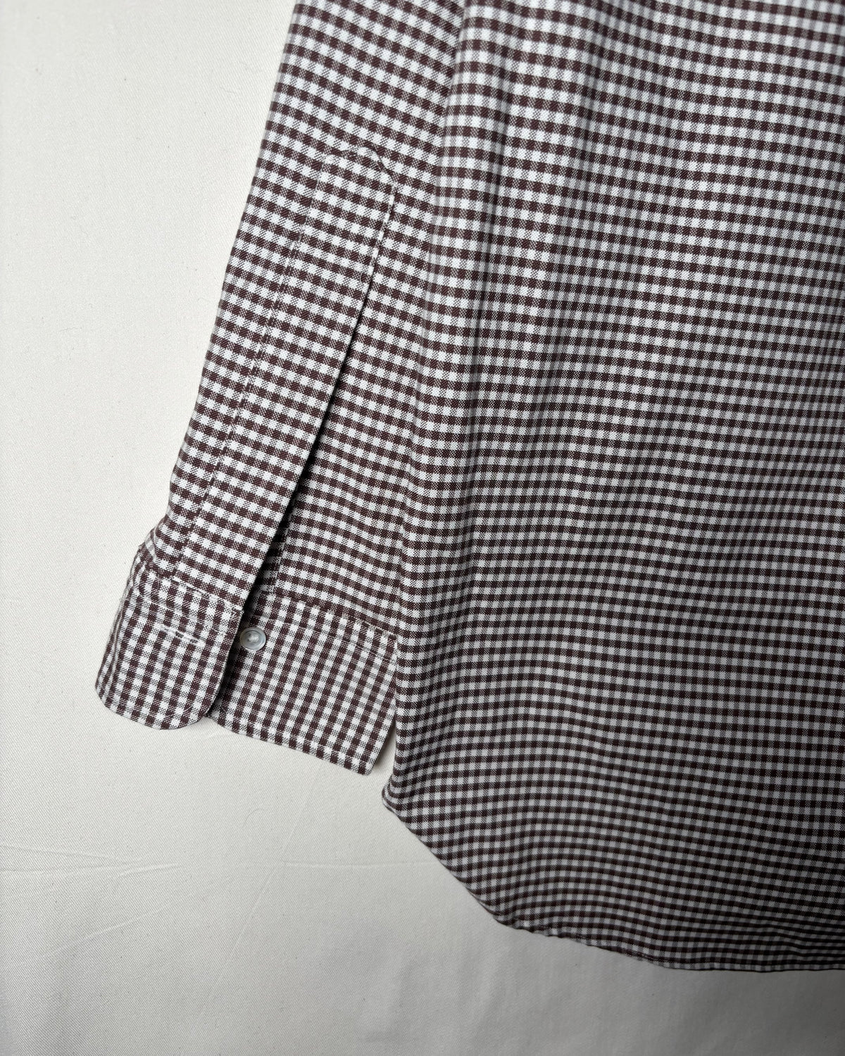 〈Brooks Brothers〉 Makers Milano Gingham Button-Down Shirt Made in USA