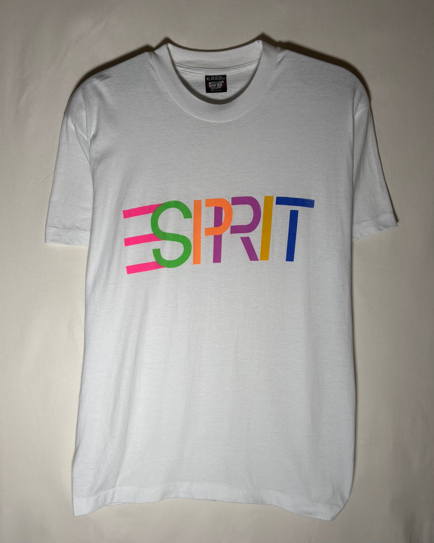 Logo Print T-Shirt / Made in U.S.A. / White