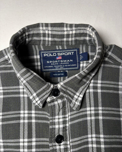 〈POLO SPORT〉 Plaid Flannel Work Shirt