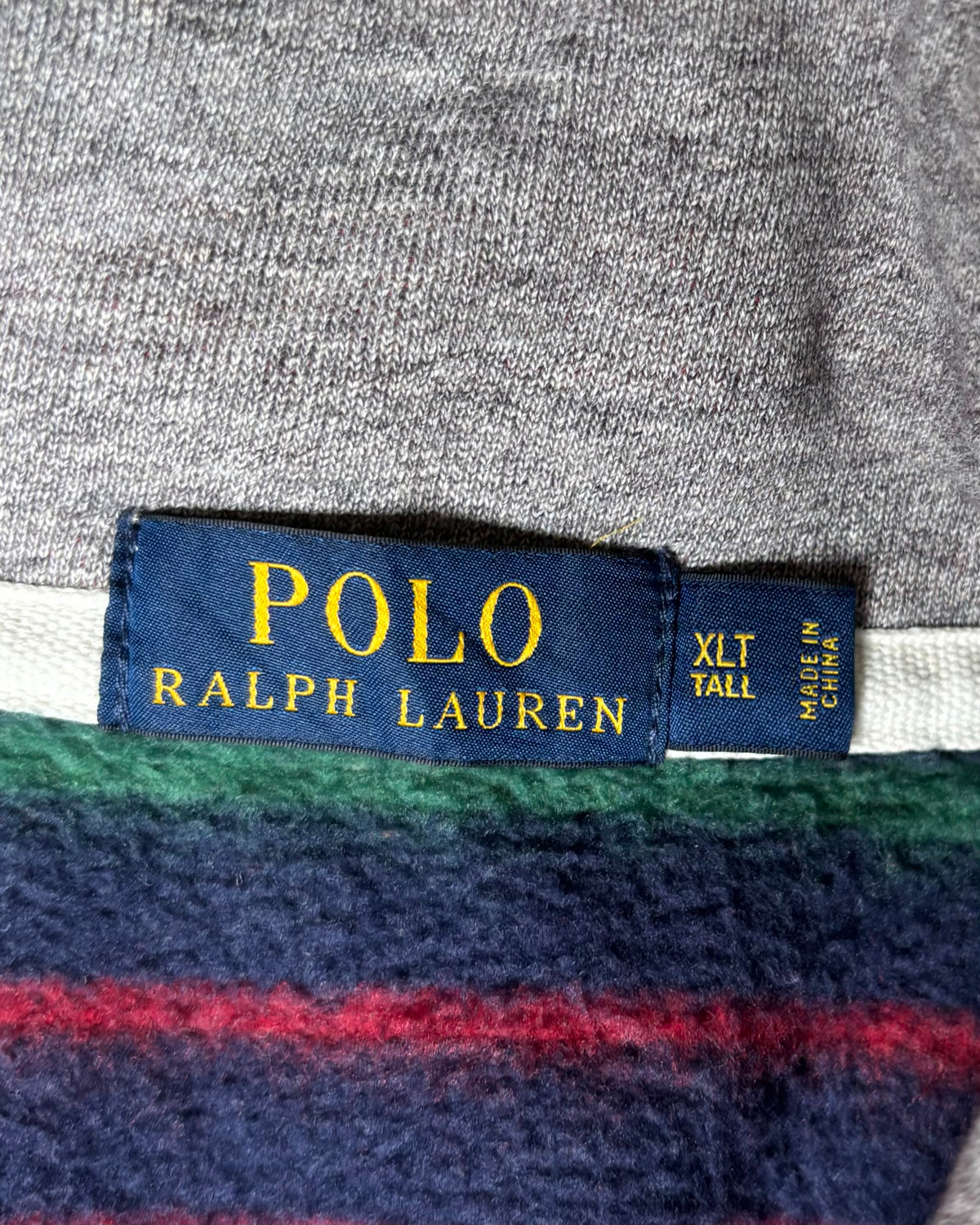 〈Polo Ralph Lauren〉 Shawl Collar Utility Cardigan Jacket Gray