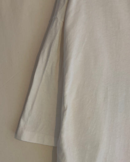 SAFETY PRIORITY ONE! Print T-Shirt / White