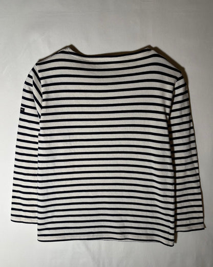 〈SAINT JAMES〉 L'Atelier Breton Stripe Long Sleeve Shirt Made in France