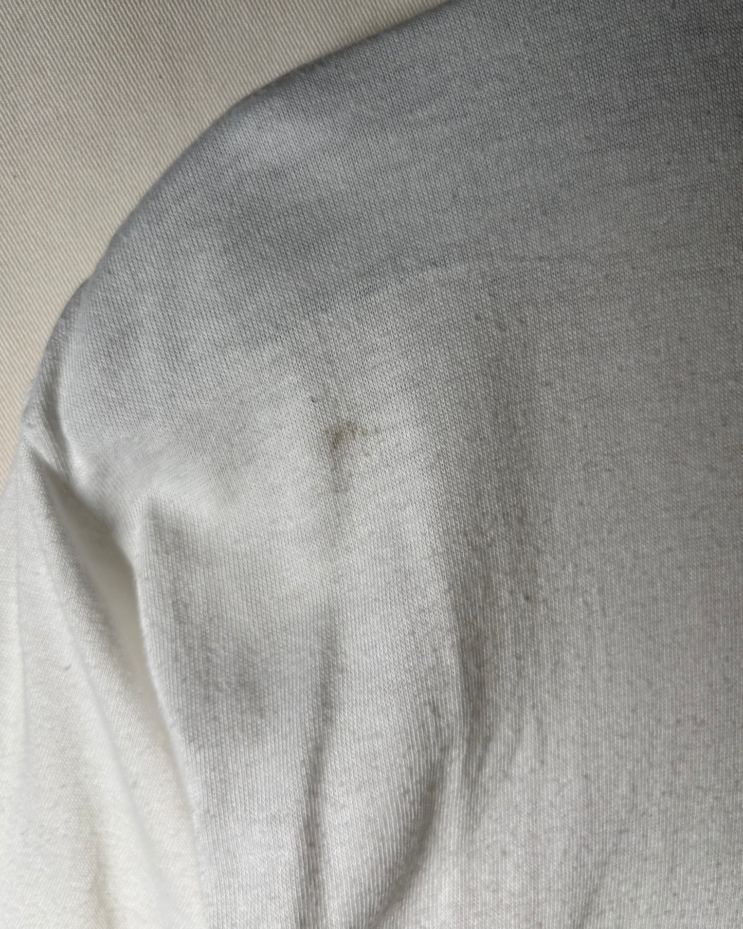 Scallop Graphic T-Shirt / Made in U.S.A. / White