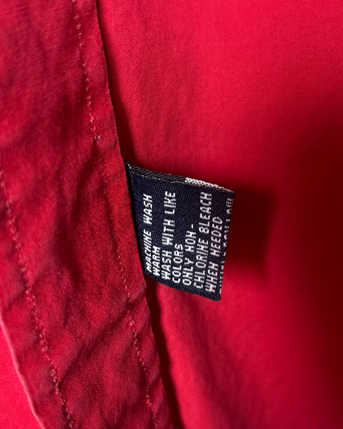 〈Polo Sport Ralph Lauren〉 Faded Red Utility Shirt XL